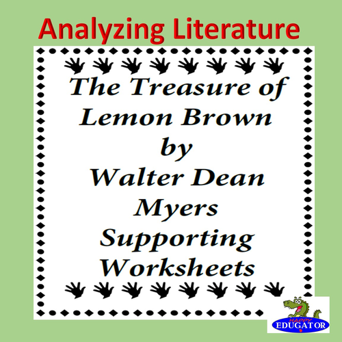 The Treasure of Lemon Brown Supporting Worksheets