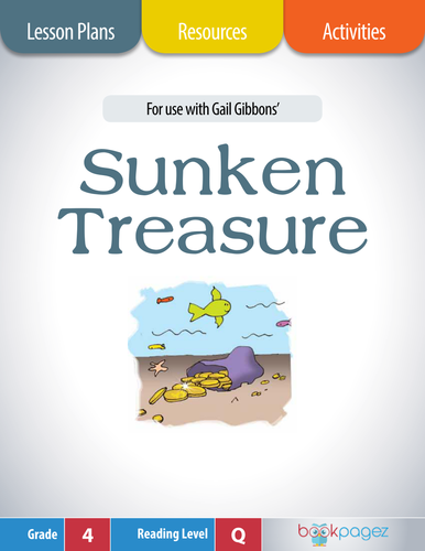 Sunken Treasure Lesson Plans & Activities Package, Fourth Grade (CCSS)