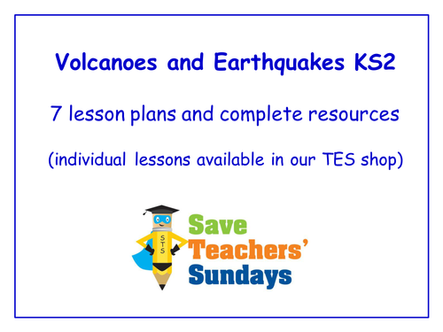 Volcanoes and Earthquakes KS2 Planning and Resources