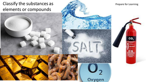 Elements, Compunds and Mixtures