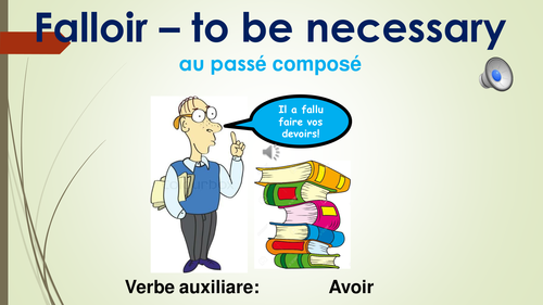Stage 2-8: Impersonal verbs and reflexive verbs in the perfect tense