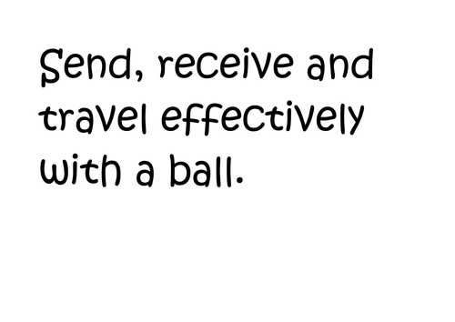 Send, Recieve and Travel Effectively with a ball