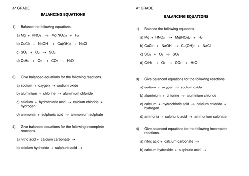 AS Level CHEMISTRY BOOSTER HEAD START MODULE