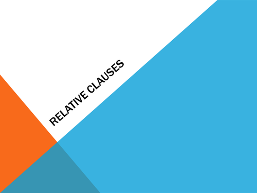 Relative clauses (qui, que, dont, ce qui, ce que)