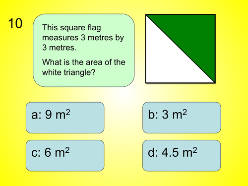 Area and Perimeter - everything for KS 2 or KS 3 revision