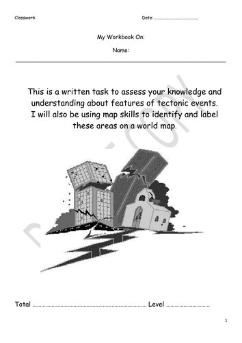 Japan 2011 Workbook and Tsunami Case Study Guide