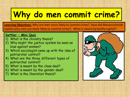 Understanding Why People Commit Crimes