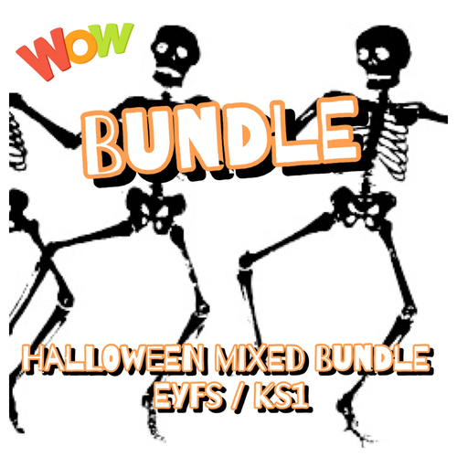 Halloween Mixed Cross Curricular Bundle for EYFS / KS1