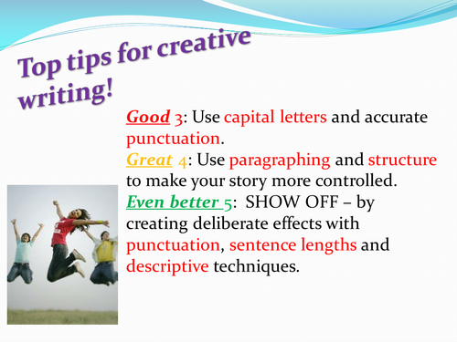 Narrative writing carousel: presentation and worksheets