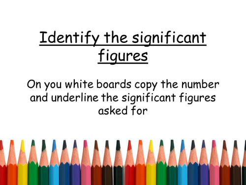 Identifying Significant Figures