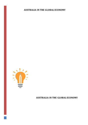Australia in the Global Economy