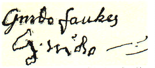 Gunpowder Plot, 1605