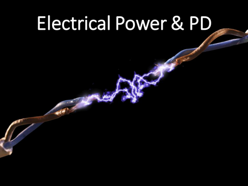 AQA GCSE Physics Electrical Power & Potential Difference Lesson