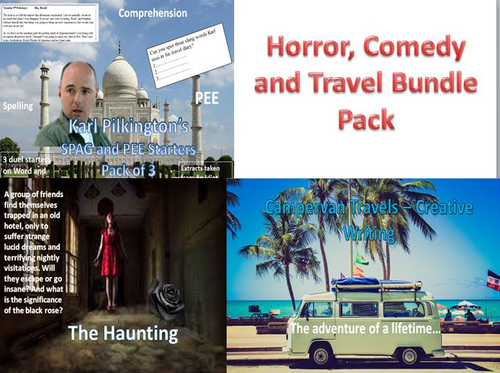 Horror, Comedy and Travel Bundle Pack