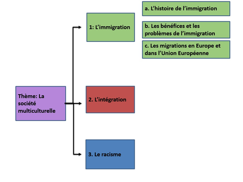 Immigration-  Les bénéfices et les problèmes (A2 French)