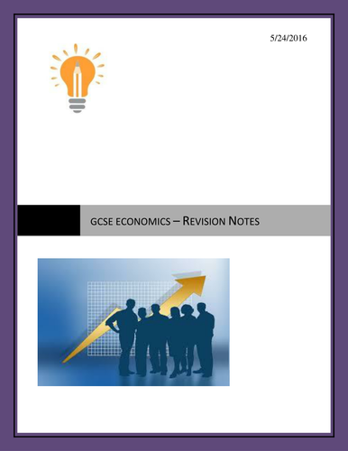 IGCSE Economics Revision Notes