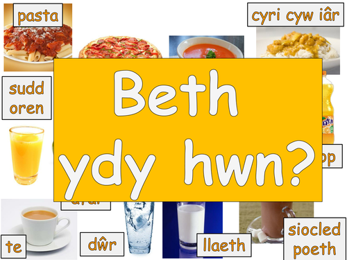 Beth wyt ti'n hoffi bwyta? - What do you like to eat?