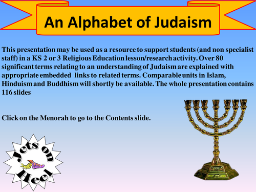 An Alphabet of Judaism