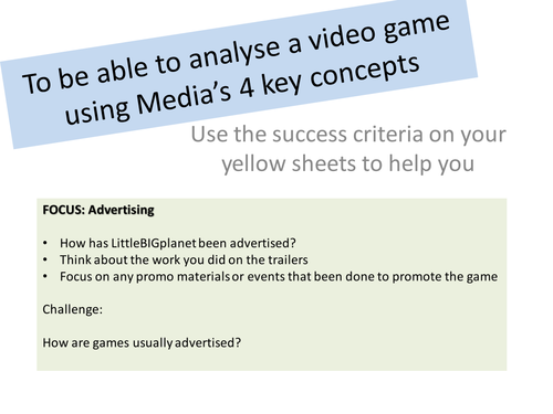 Media Studies - Trailer Analysis