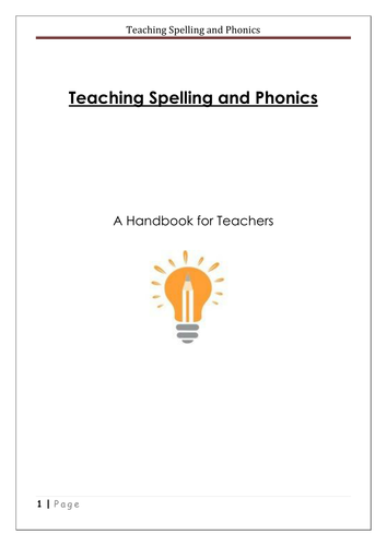 Spelling Handbook
