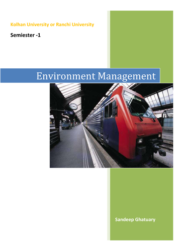 Environmental Management notes