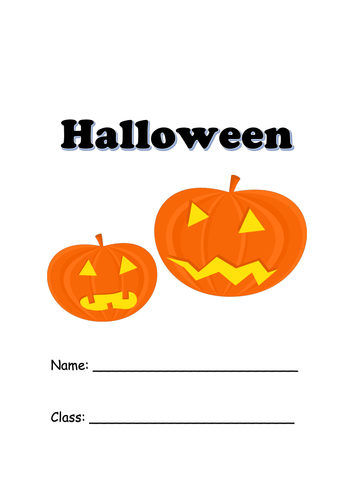 Halloween Activity Booklet