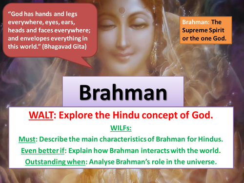 The Hindu God Brahman