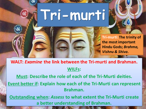 The Tri-Murti in Hinduism