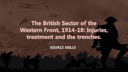 British sector of the Western Front