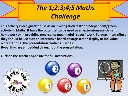 Maths 50 Challenge