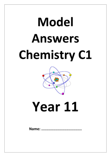 old specification chemistry exam questions with examiners answers