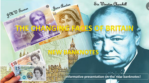 The New British Banknotes Presentation