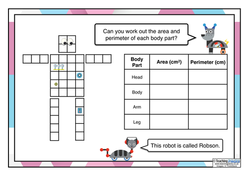 Mechanical Maths - Area and Perimeter Challenges