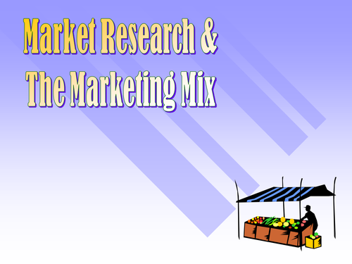 GCSE Business - Market Research and The Product Life Cycle