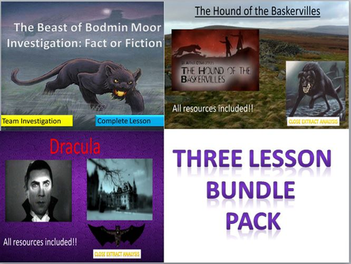Three Lesson Gothic Bundle Pack