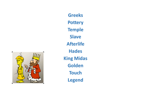 Ancient Greeks topic spelling list