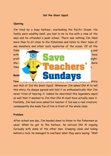 How To Write An Adventure Story Lesson Plan and Resources