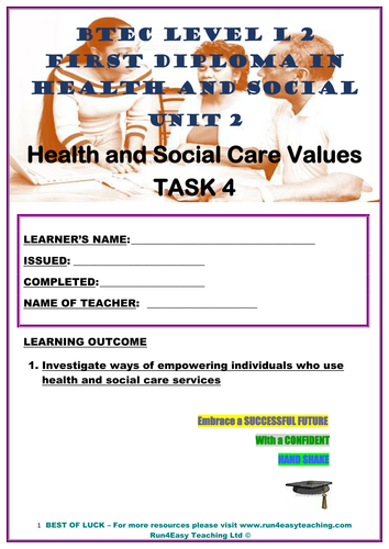 Explain Why It Is Important That Social Care Workers Work In Partnership With Individuals Using The