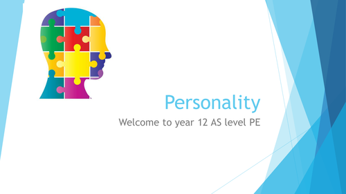 New EDEXCEL AS Level Spec 2016 - Personality PPT