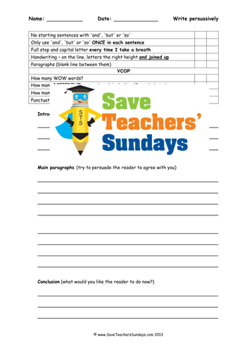 Writing Persuasively Lesson Plan and Other Resources (3)