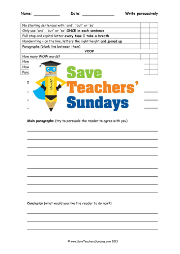 Writing Persuasively Lesson Plan and Other Resources (4)