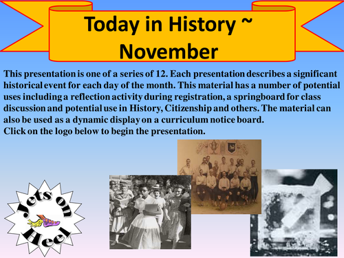 On a November Day in History