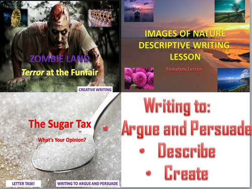 Writing to Argue and Persuade, Describe and Create