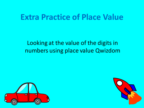 Reading and writing numbers and place value