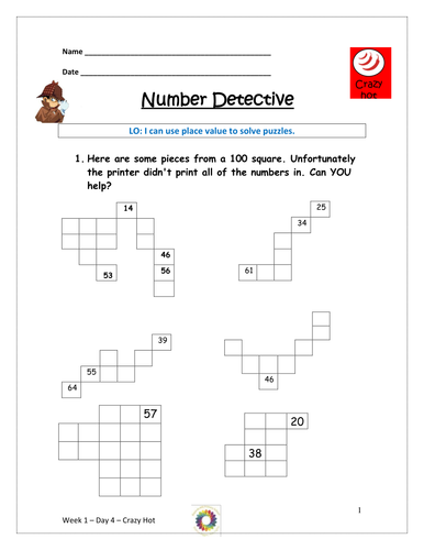 y3 place value problem solving