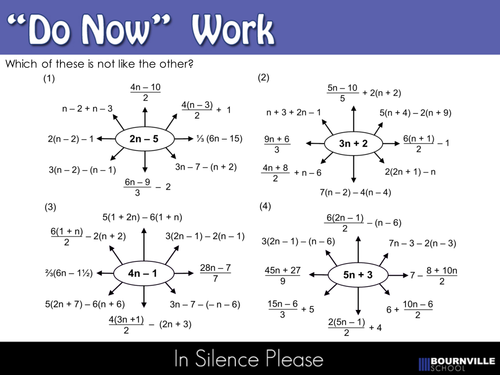 Simplifying Algebraic Fractions