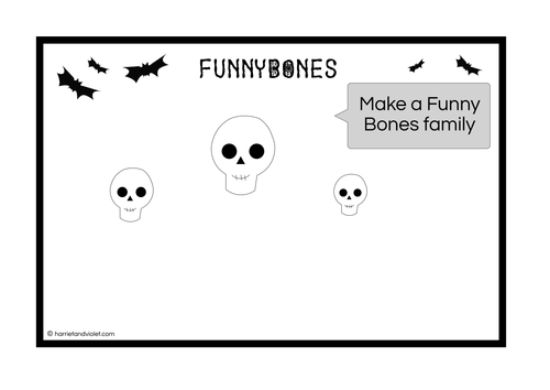 Halloween Play Dough Mats - playdough halloween funnybones