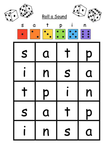 Roll a Sound - Phonics Game