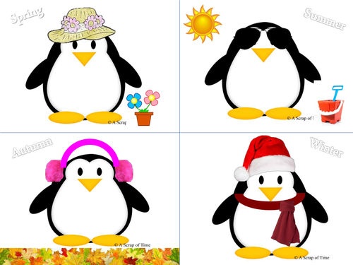 Penguin Calender to make