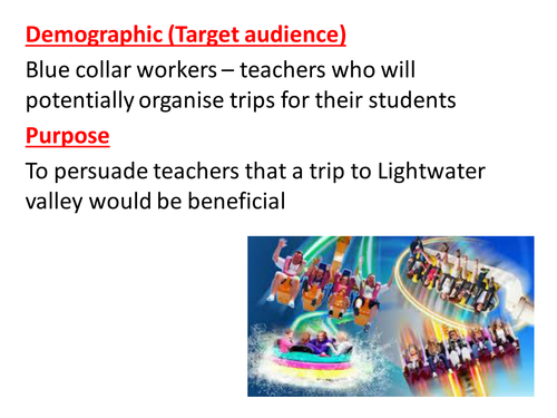 Comparing non fiction texts on the theme of attractions Write non fiction texts